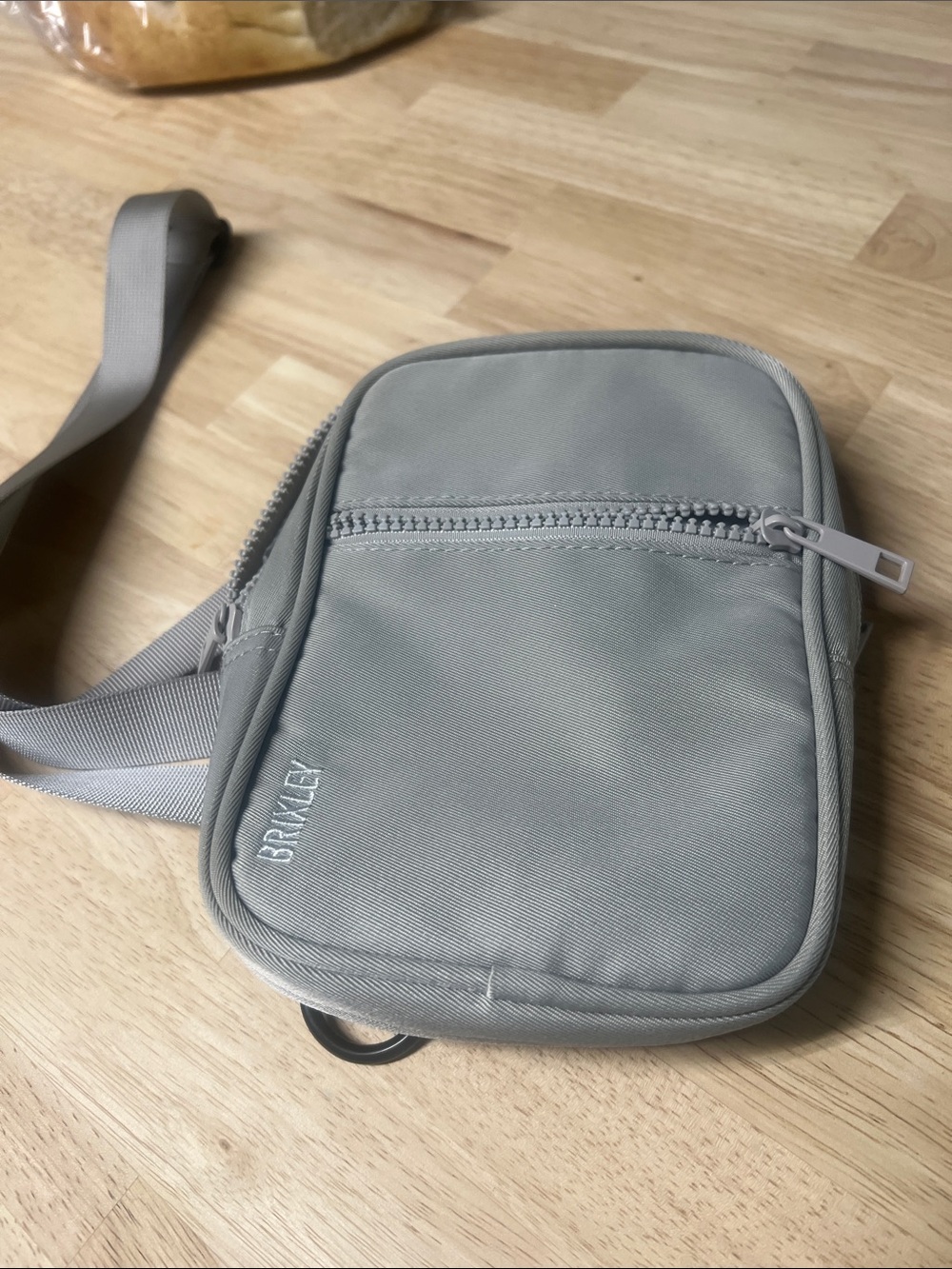 Gray Crossbody Shoulder Bag